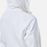 Epic Cropped Zip Hoodie Off-White