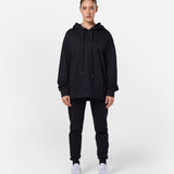 Womens Flux Oversize Hoodie Black