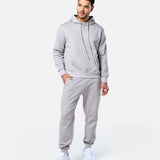 Mens Flux Oversize Hoodie Light Grey