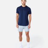Mens Reset Raglan Performance Tee Navy