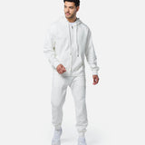 Mens Reset Oversized Zip Hoodie Off-White