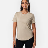 All Day Tee Soft Khaki
