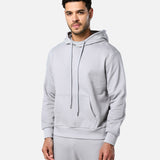 Mens Flux Oversize Hoodie Light Grey