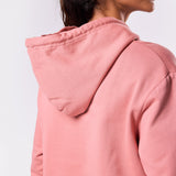 Womens Flux Oversize Hoodie Clay