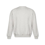 Heritage Crewneck Pullover Grey Marl - back packshot - Blanklines