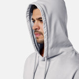 Mens Flux Oversize Hoodie Light Grey