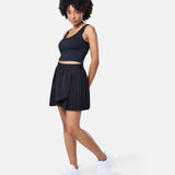 A-Game Tennis Skirt Black