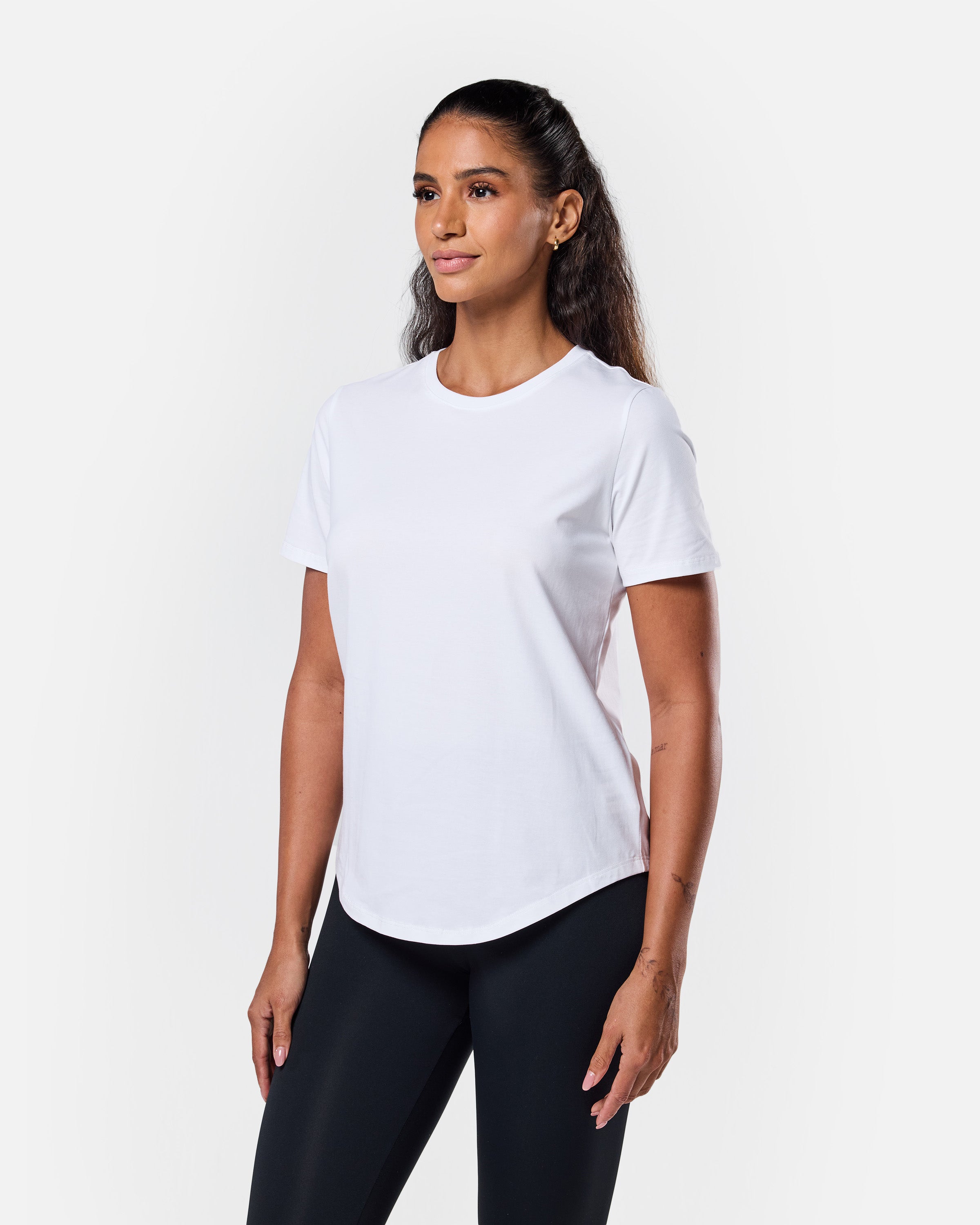 All Day Tee White