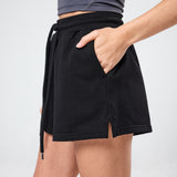 Womens Classic Sweat Shorts Black