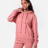 Womens Flux Oversize Hoodie Clay