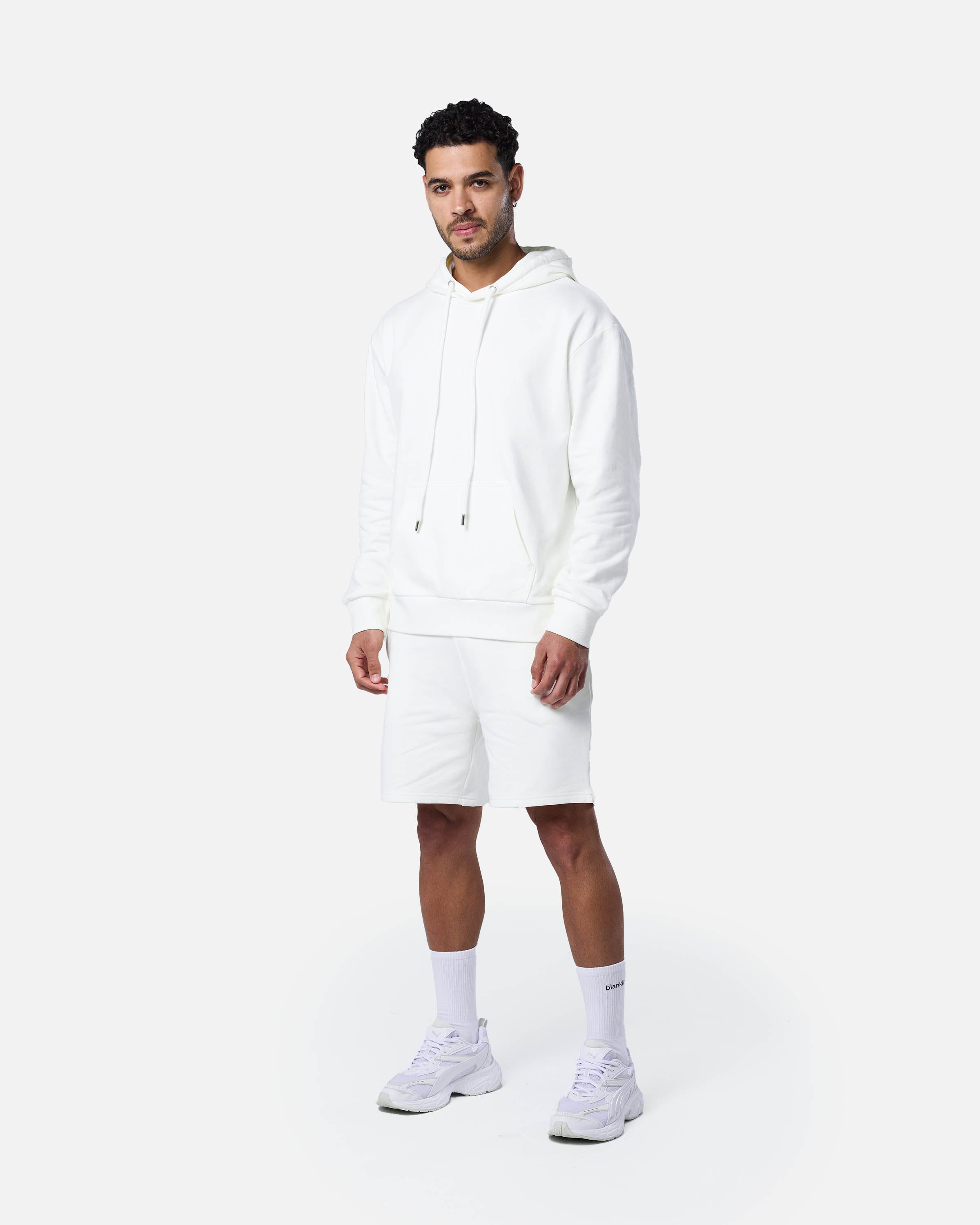 Mens Flux Oversize Hoodie Off-White