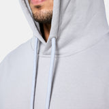 Mens Flux Oversize Hoodie Light Grey