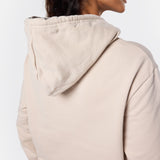 Womens Flux Oversize Hoodie Oatmeal