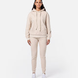 Womens Flux Oversize Hoodie Oatmeal