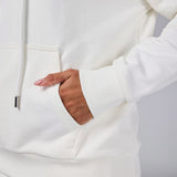 Womens Flux Oversize Hoodie Off-White