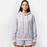 Womens Flux Oversize Hoodie Light Grey
