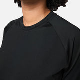 Womens Reset Raglan Performance Tee Black