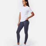 Womens Reset Raglan Performance Tee White