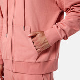 Mens Reset Oversized Zip Hoodie Clay