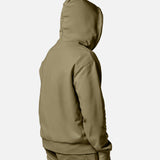 Mens Reset Oversized Zip Hoodie Khaki