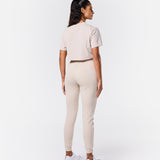Self Love Cropped Tee Oatmeal