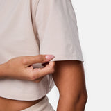 Self Love Cropped Tee Oatmeal