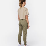 Self Love Cropped Tee Soft Khaki