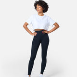Self Love Cropped Tee White
