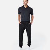Mens Signature Track Pant Black