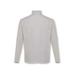Mens Endurance Full Zip Jacket White Sand - back packshot - Blanklines