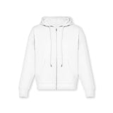 Mens Reset Oversized Zip Hoodie Off-White