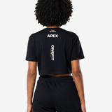 OneFit | Apex Games Self Love Cropped Tee - Black