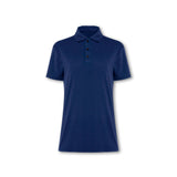 Womens Elemental Button Up Performance Polo Navy