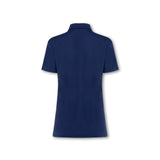 Womens Elemental Button Up Performance Polo Navy