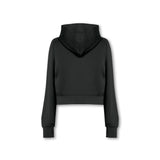 Epic Cropped Zip Hoodie Black