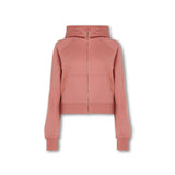 Epic Cropped Zip Hoodie Clay