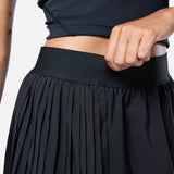 A - Game Tennis Skirt Black - Blanklines