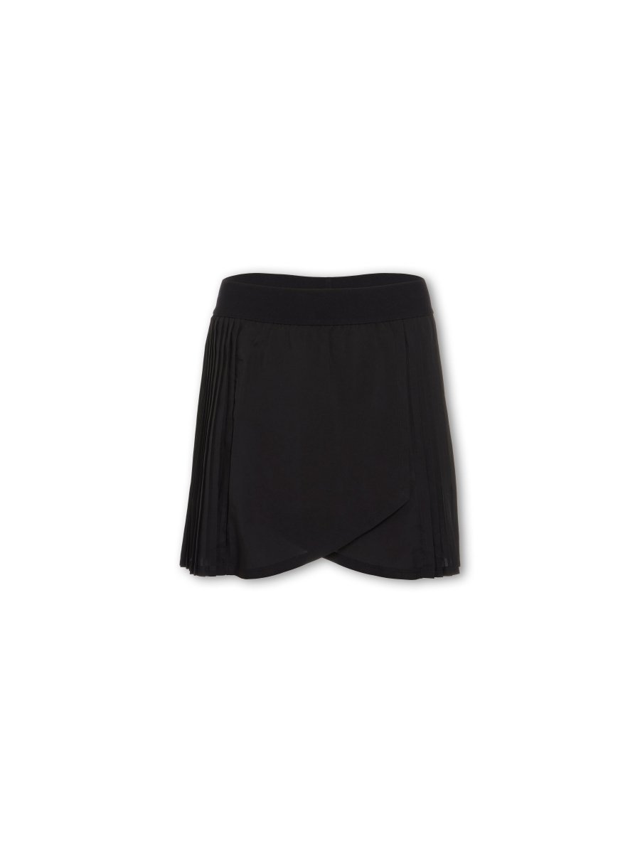 A - Game Tennis Skirt Black - Blanklines