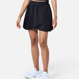 A - Game Tennis Skirt Black - Blanklines