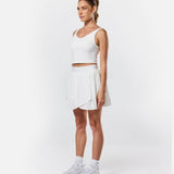 A - Game Tennis Skirt Off - White - Blanklines