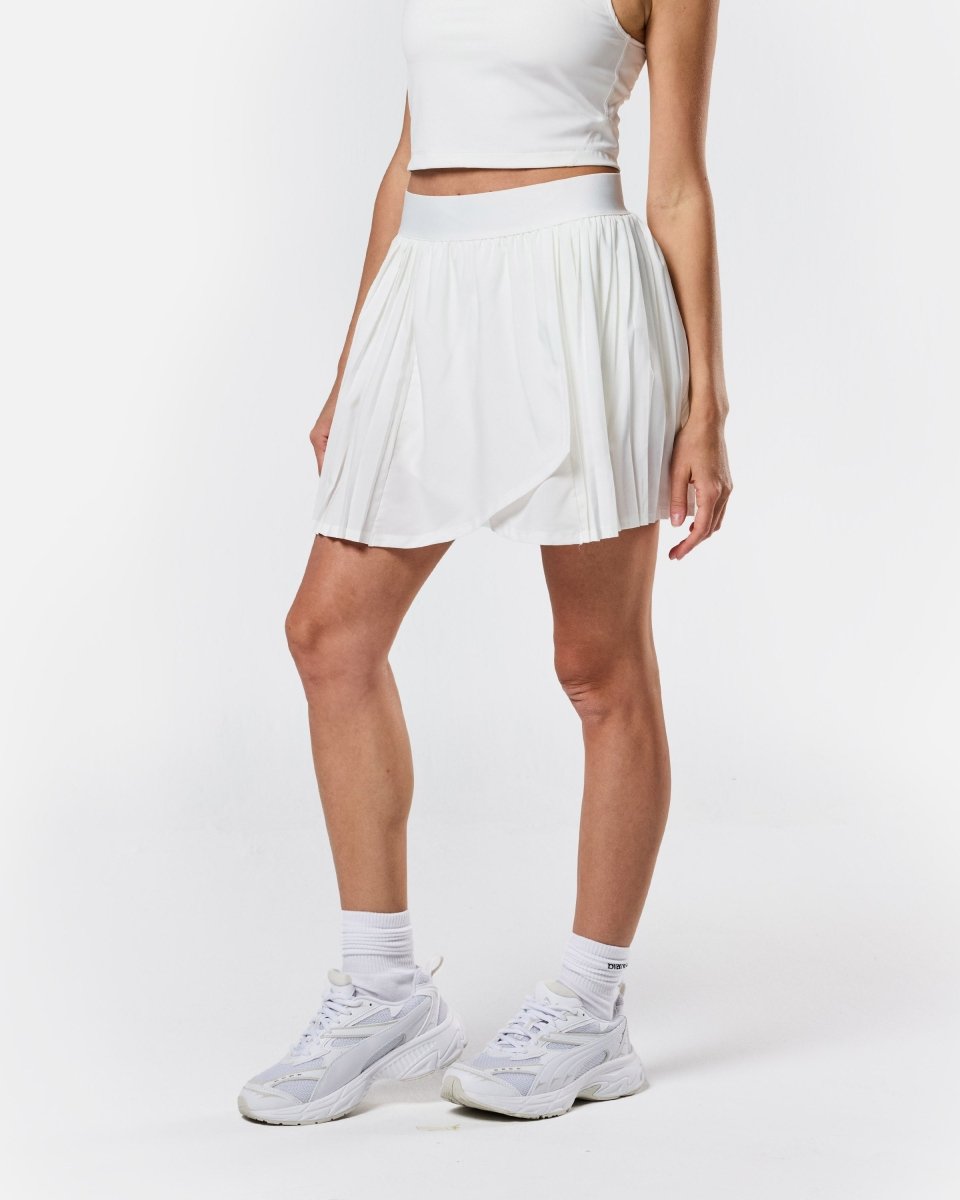 A - Game Tennis Skirt Off - White - Blanklines