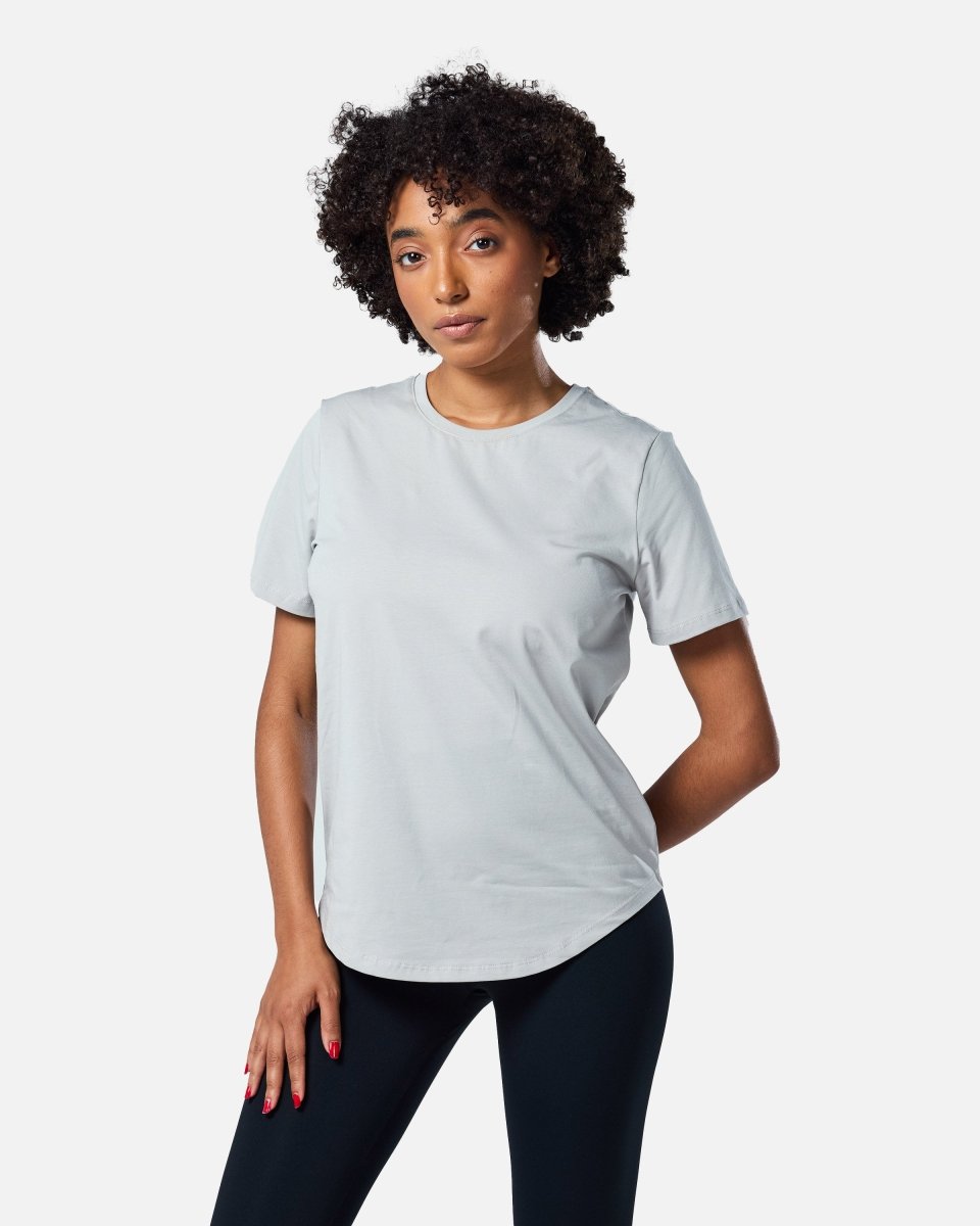 All Day Tee Light Grey - Blanklines