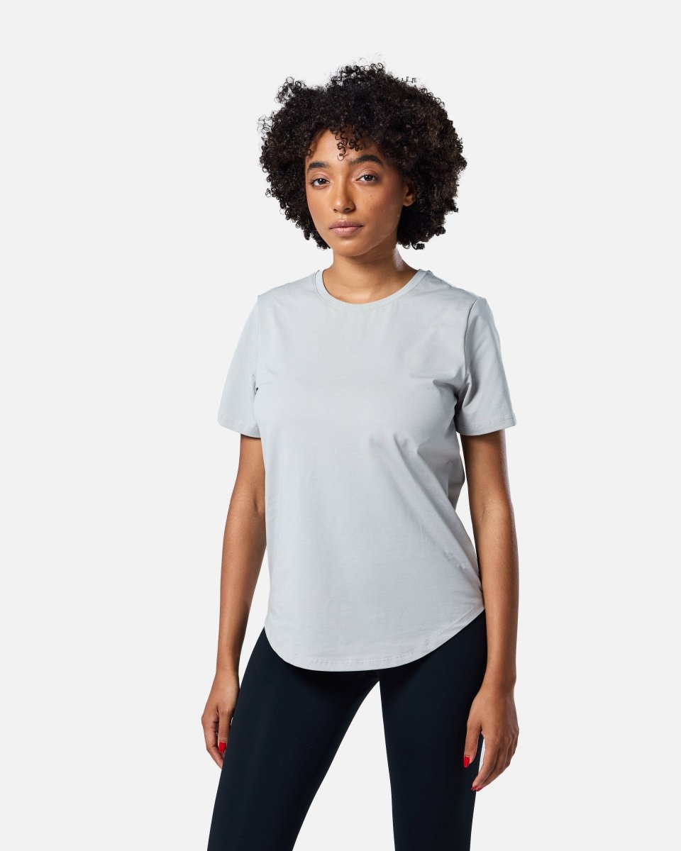 All Day Tee Light Grey - Blanklines