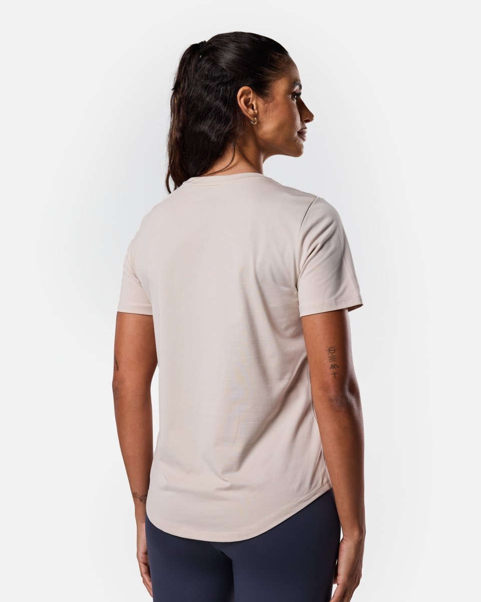 All Day Tee Oatmeal - Blanklines