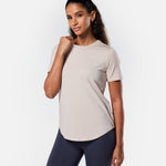 All Day Tee Oatmeal - Blanklines