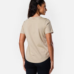All Day Tee Soft Khaki - Blanklines