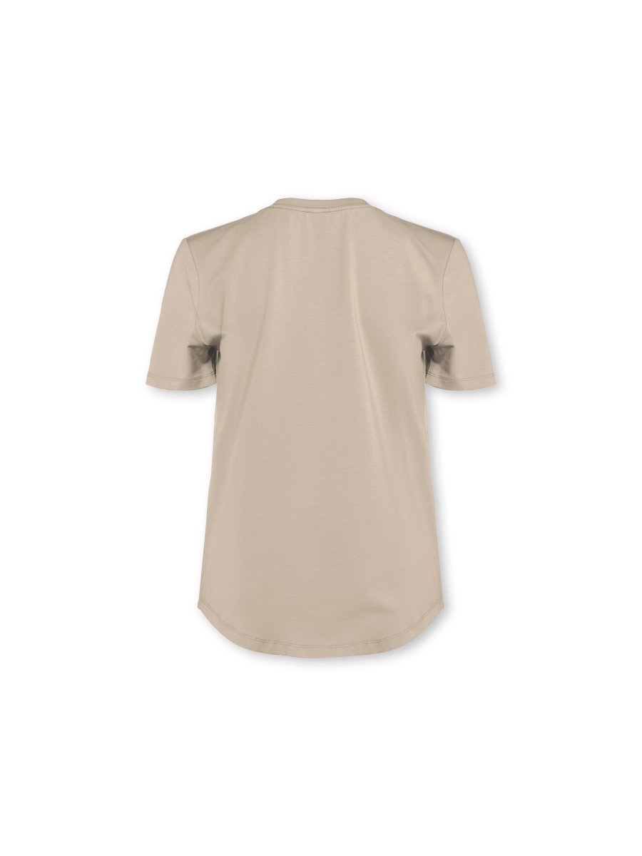 All Day Tee Soft Khaki - Blanklines