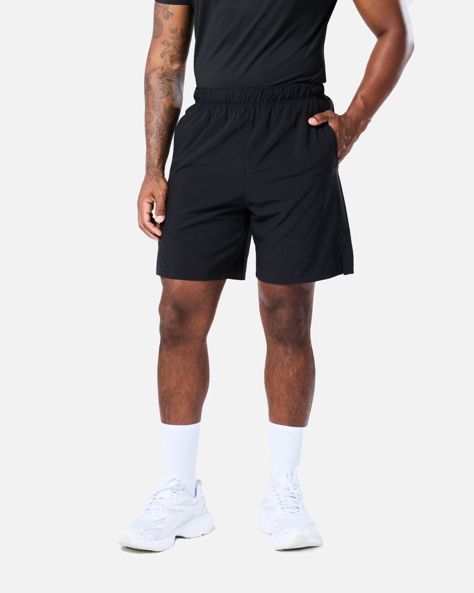 Axis Unlined Gym Shorts Black - Blanklines