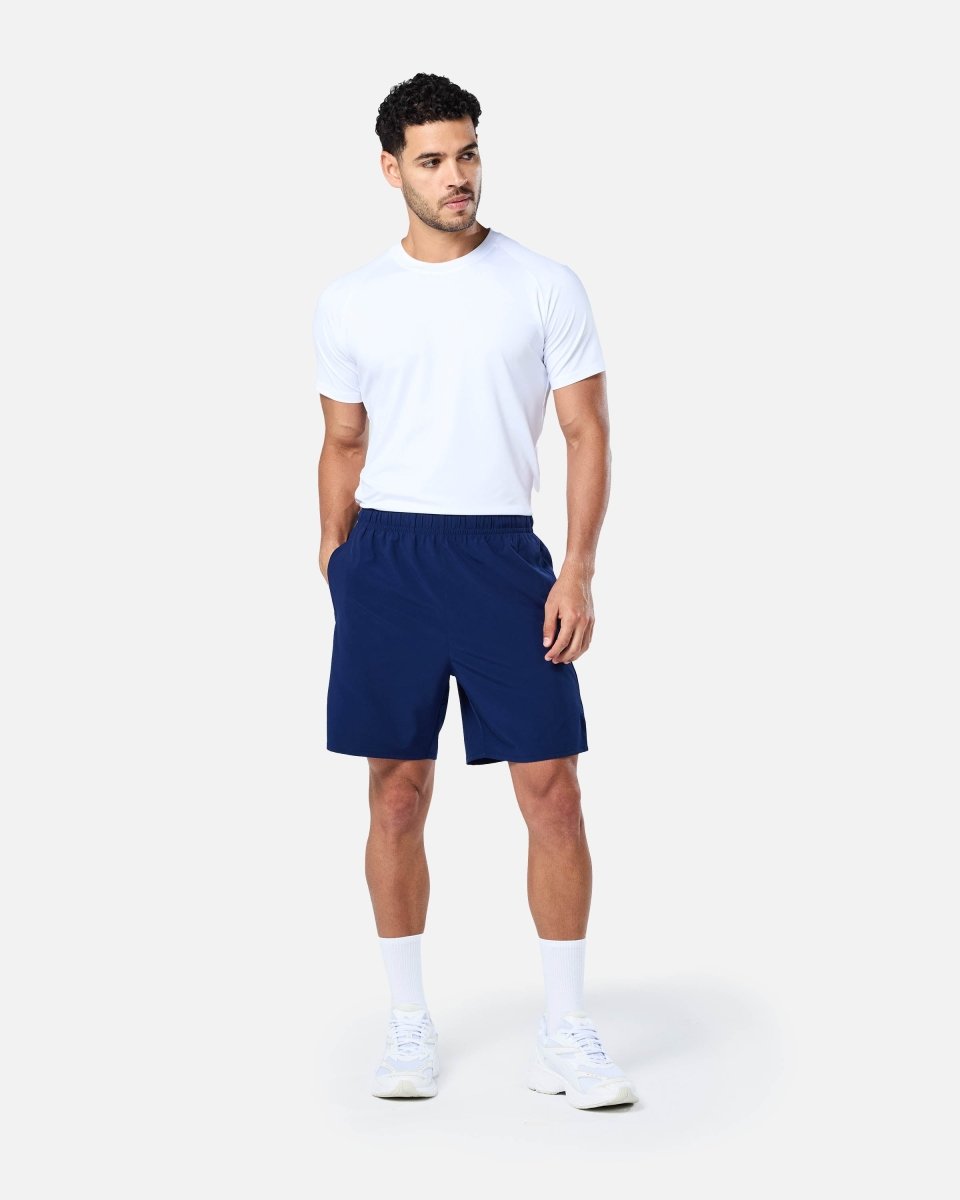 Axis Unlined Gym Shorts Navy - Blanklines