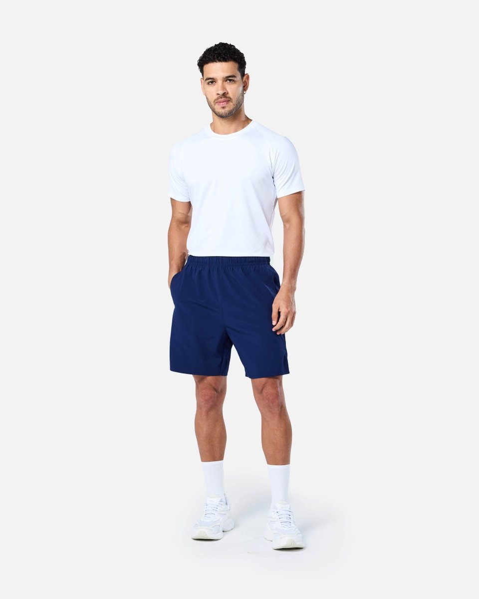 Axis Unlined Gym Shorts Navy - Blanklines